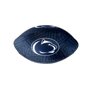fabric mini football navy with athletic logo image